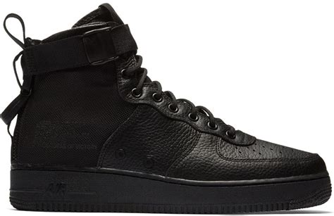 sf air force 1 mid triple black